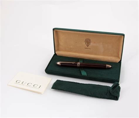 penna gucci legno e argento|Gucci Livermore Outlet.